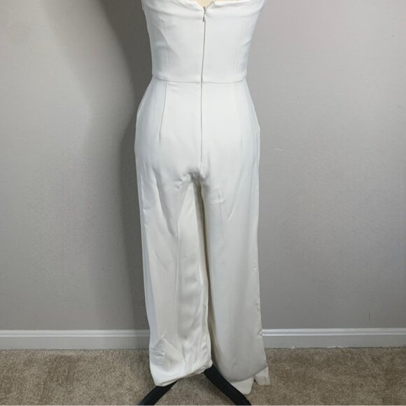 SALONI Rachel Ivory Jumpsuit - Picture 13 of 16